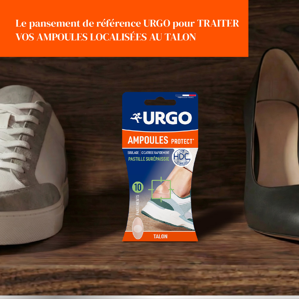 Ampoules Talon soulage pansement