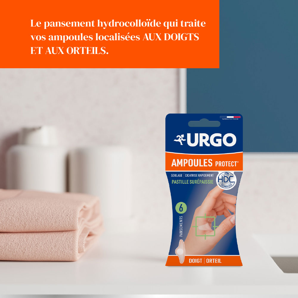 Doigt Orteil URGO pansement ampoules