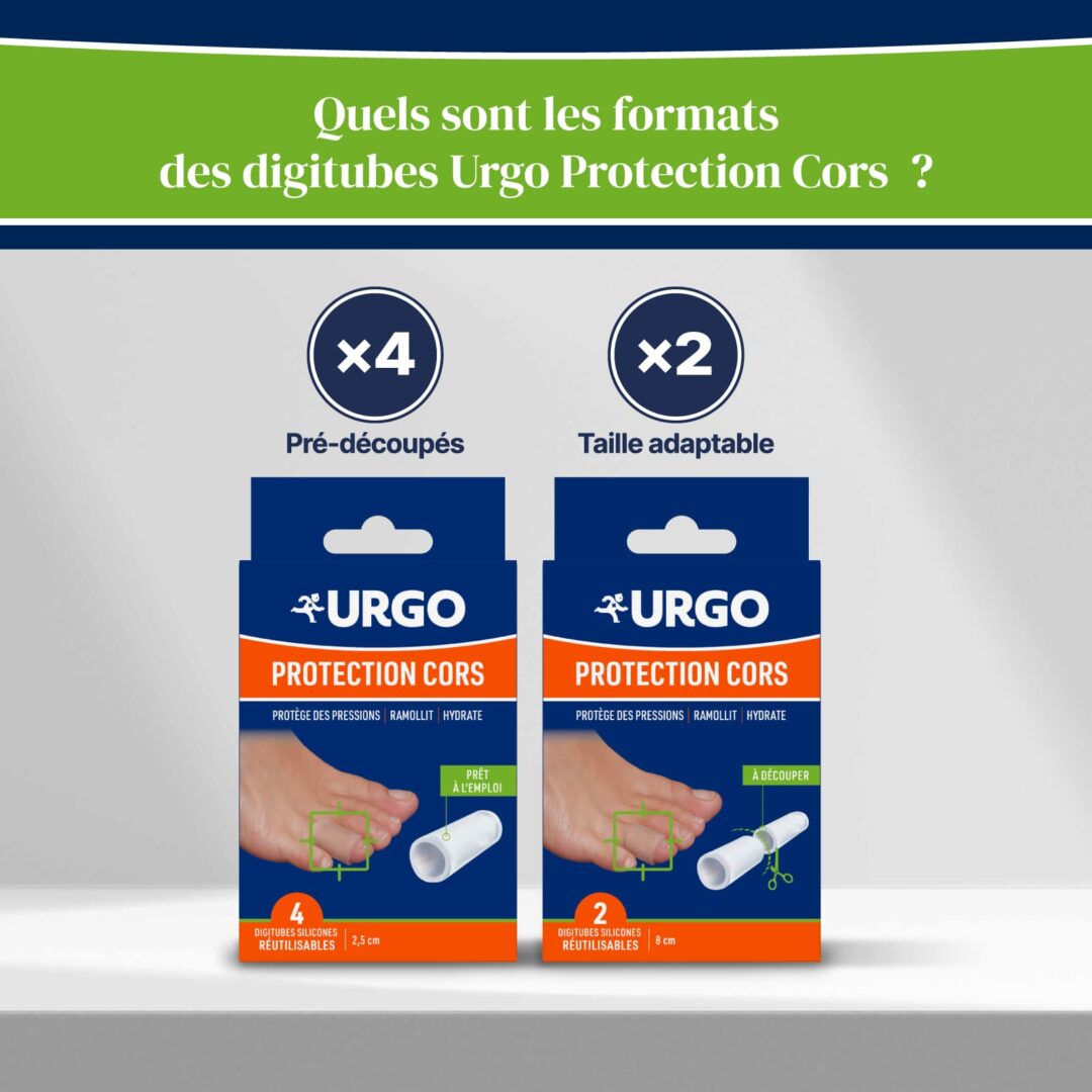 Formats URGO protection cors digitubes