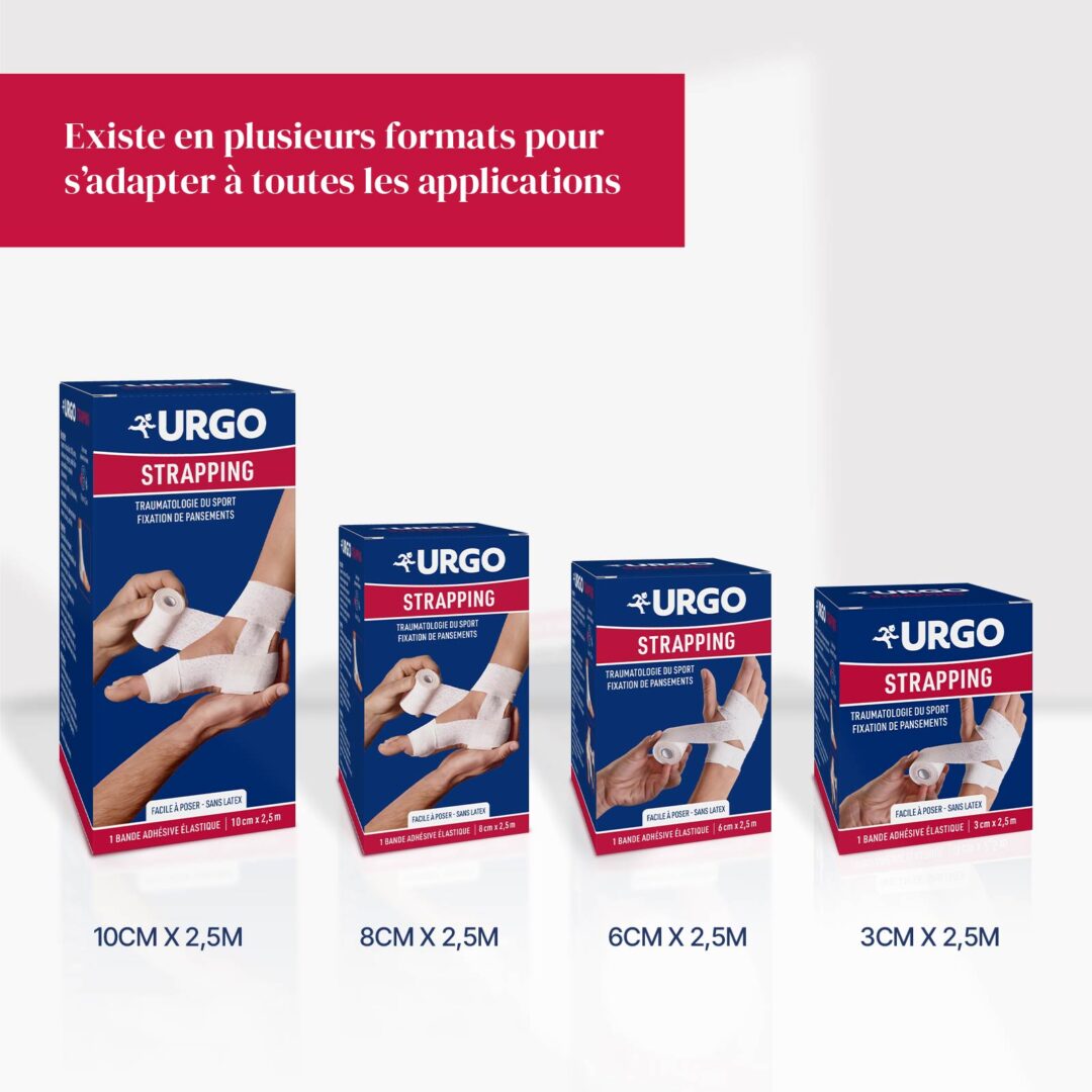 Strapping extensible traumatisme du sport URGO