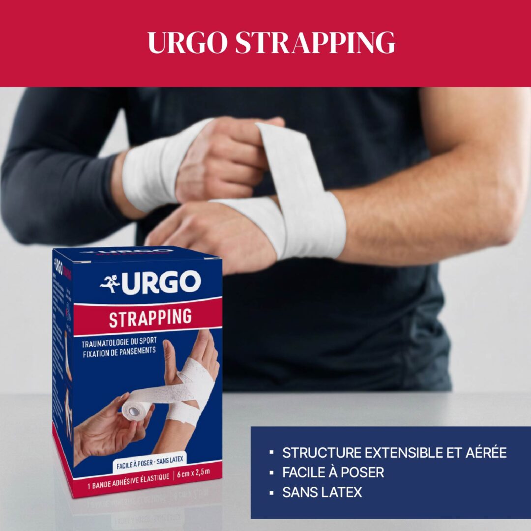 Strapping extensible URGO