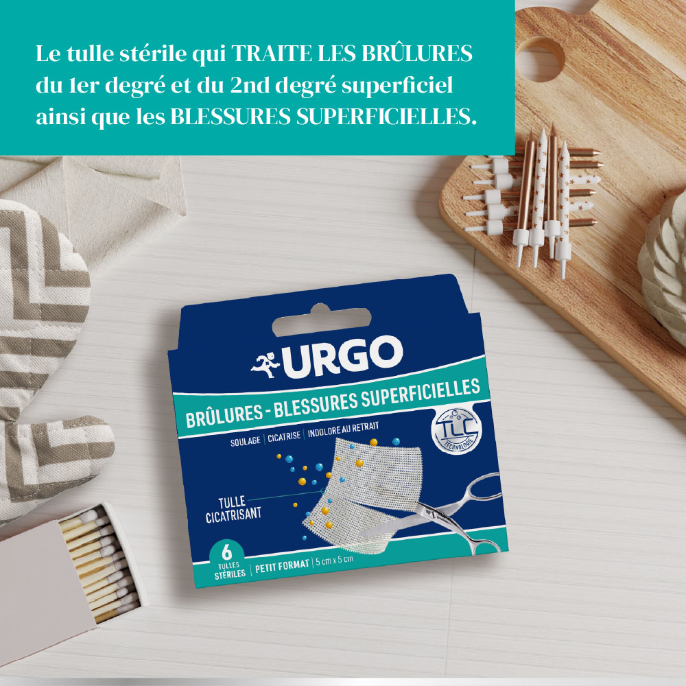 Tulle Stérile URGO brulures