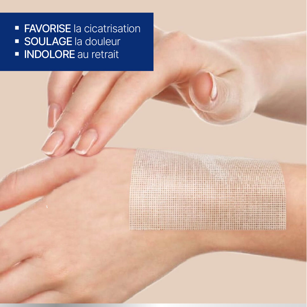 Tulle Stérile URGO soulage la douleur