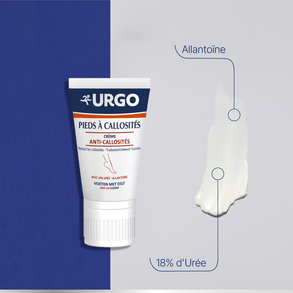 URGO crème anti callosités allantoïne urée