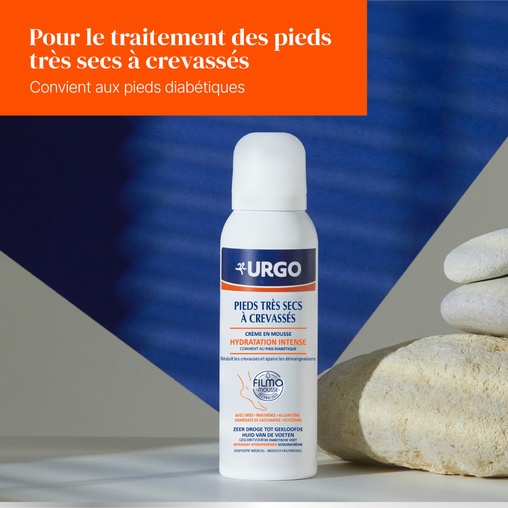 URGO hydratation intense pieds très secs à crevassés
