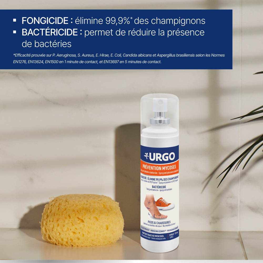 URGO prévention mycose élimine champignons