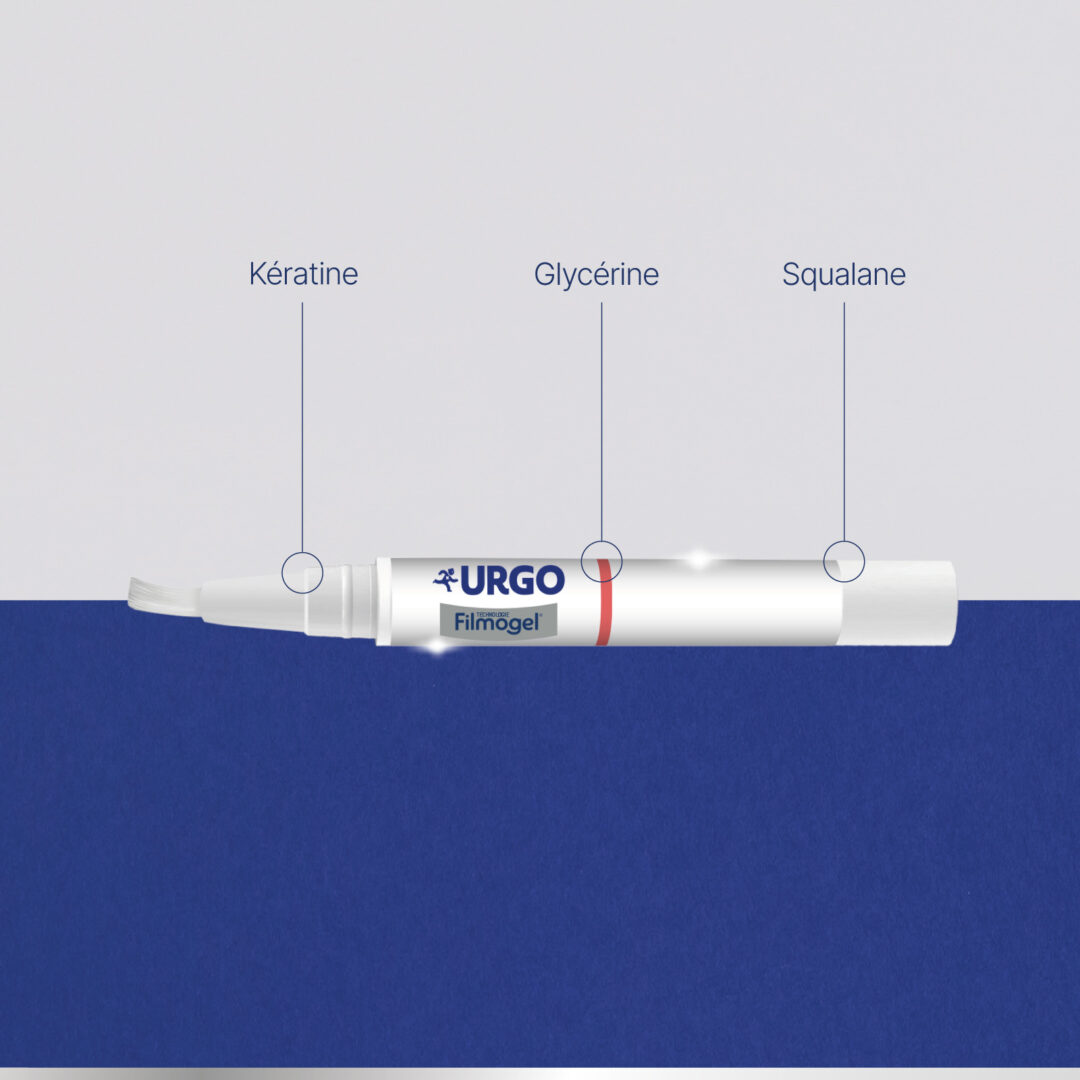 URGO soin régénérant ongles kératine glycérine squalane