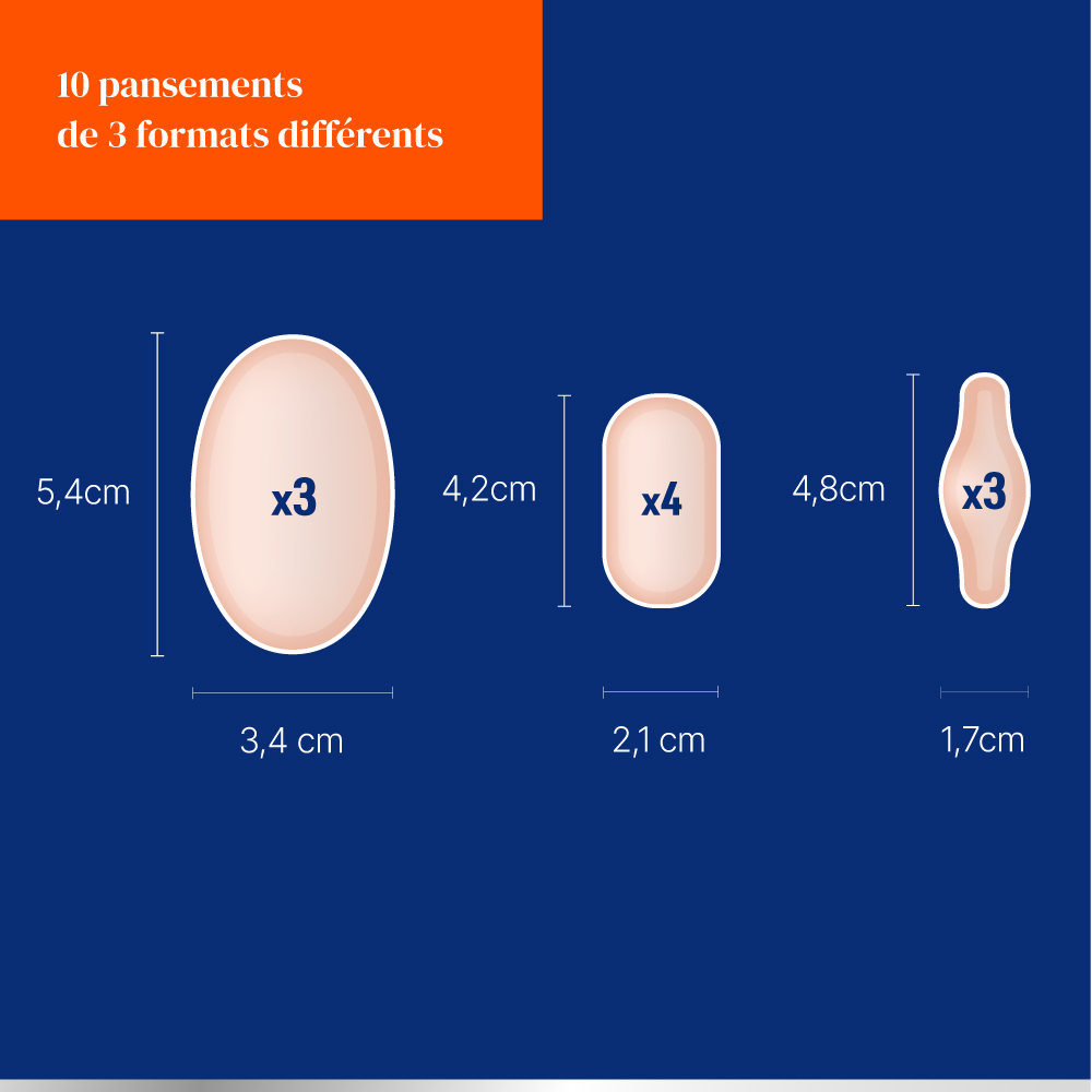 URGO Ampoules assortiment 3 formats