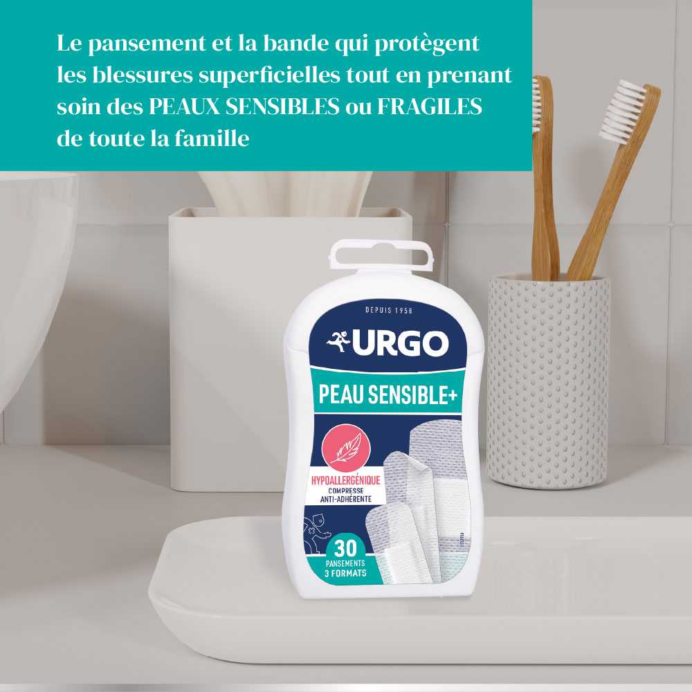 URGO Pansements Sensible fragile
