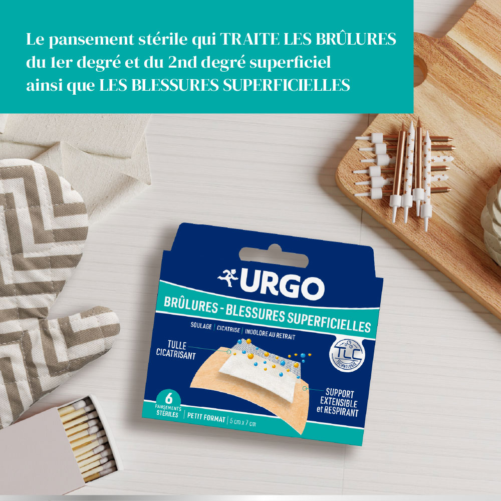 URGO Pansements Stériles brulures