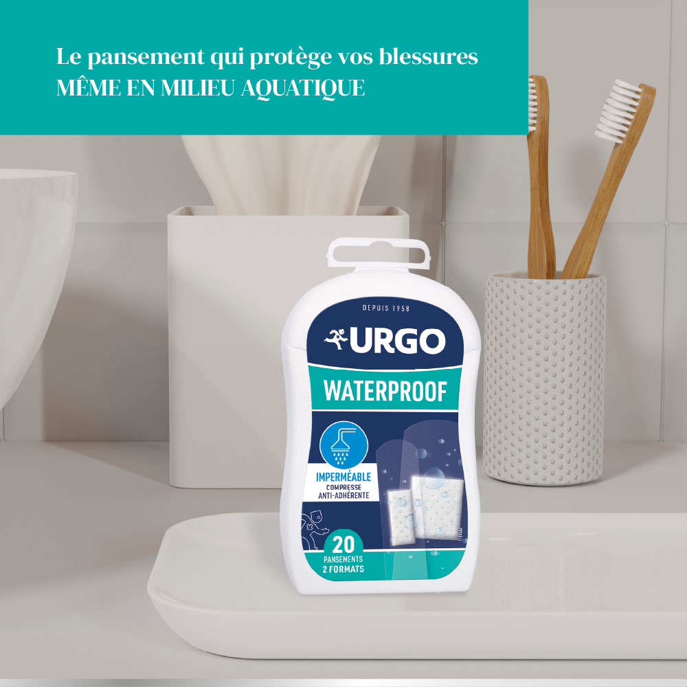 URGO Pansements Waterproof aquatique