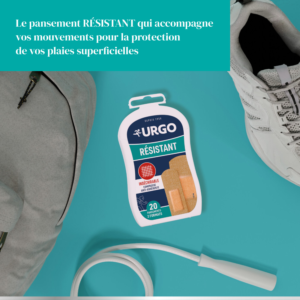 URGO Résistant plaies superficielles