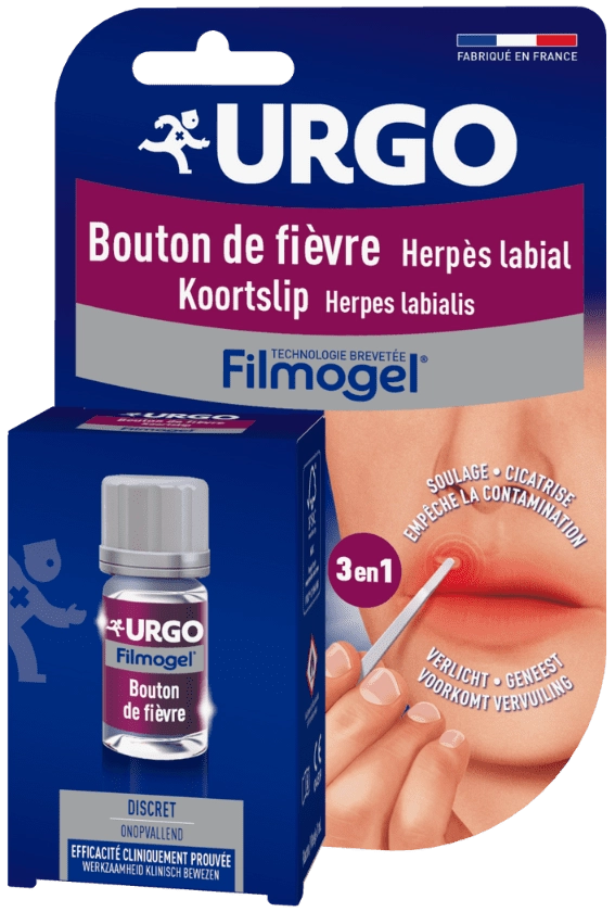 URGO FIlmogel Bouton de fievre fabrique en france