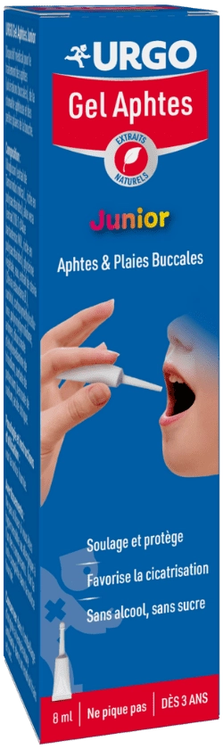 URGO Gel Aphtes junior aphtes et plaies buccales