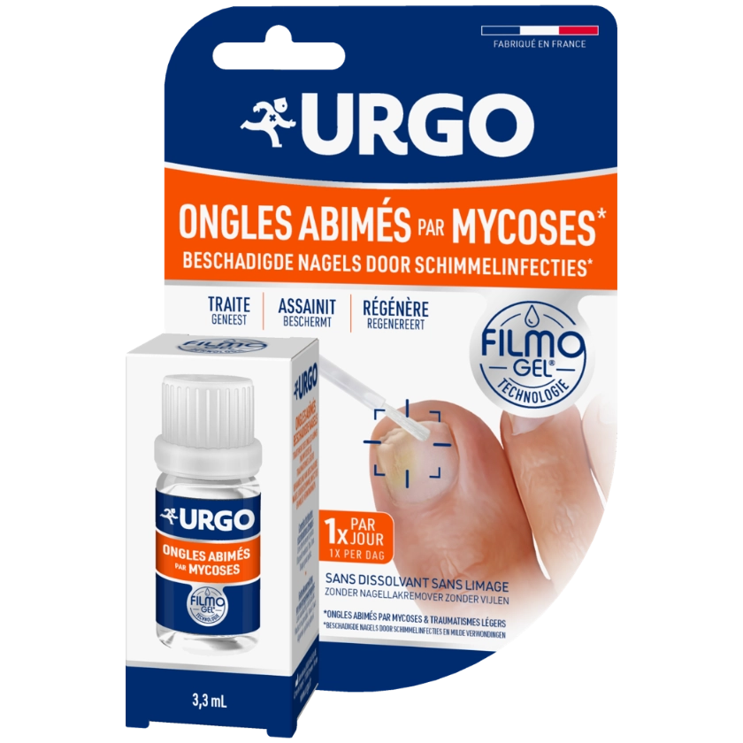 URGO Filmogel Ongles abimes par mycoses traitement ongles