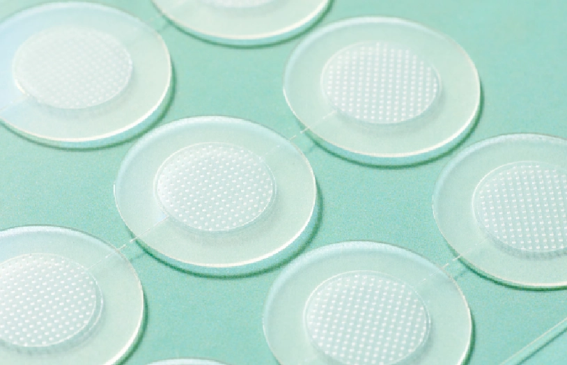 Technologie patch boutons URGO