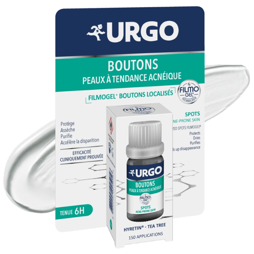 URGO filmogel boutons peaux à tendance acnéique