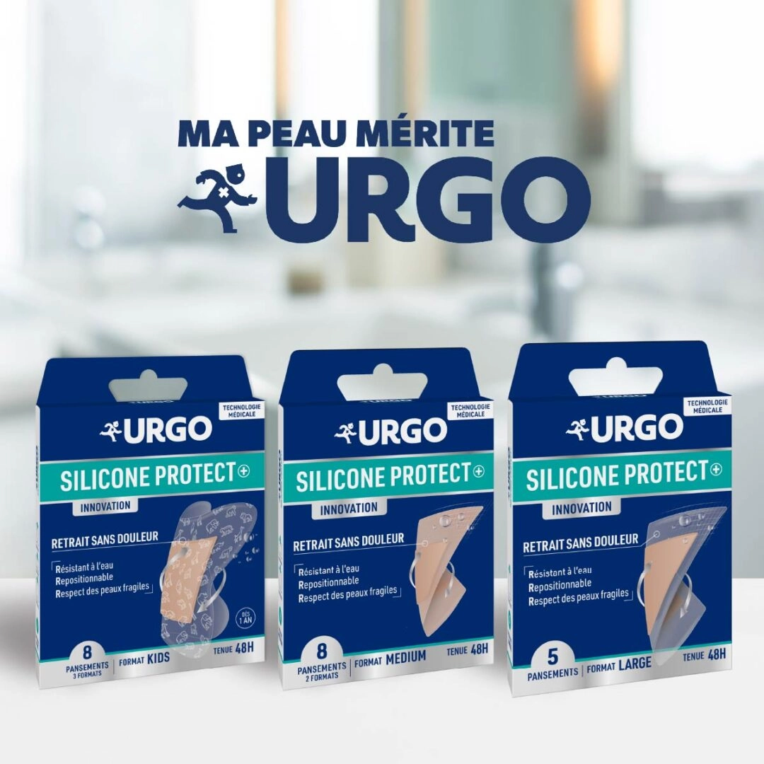 URGO SILICONE PROTECT+ TECHNOLOGIE MEDICALE