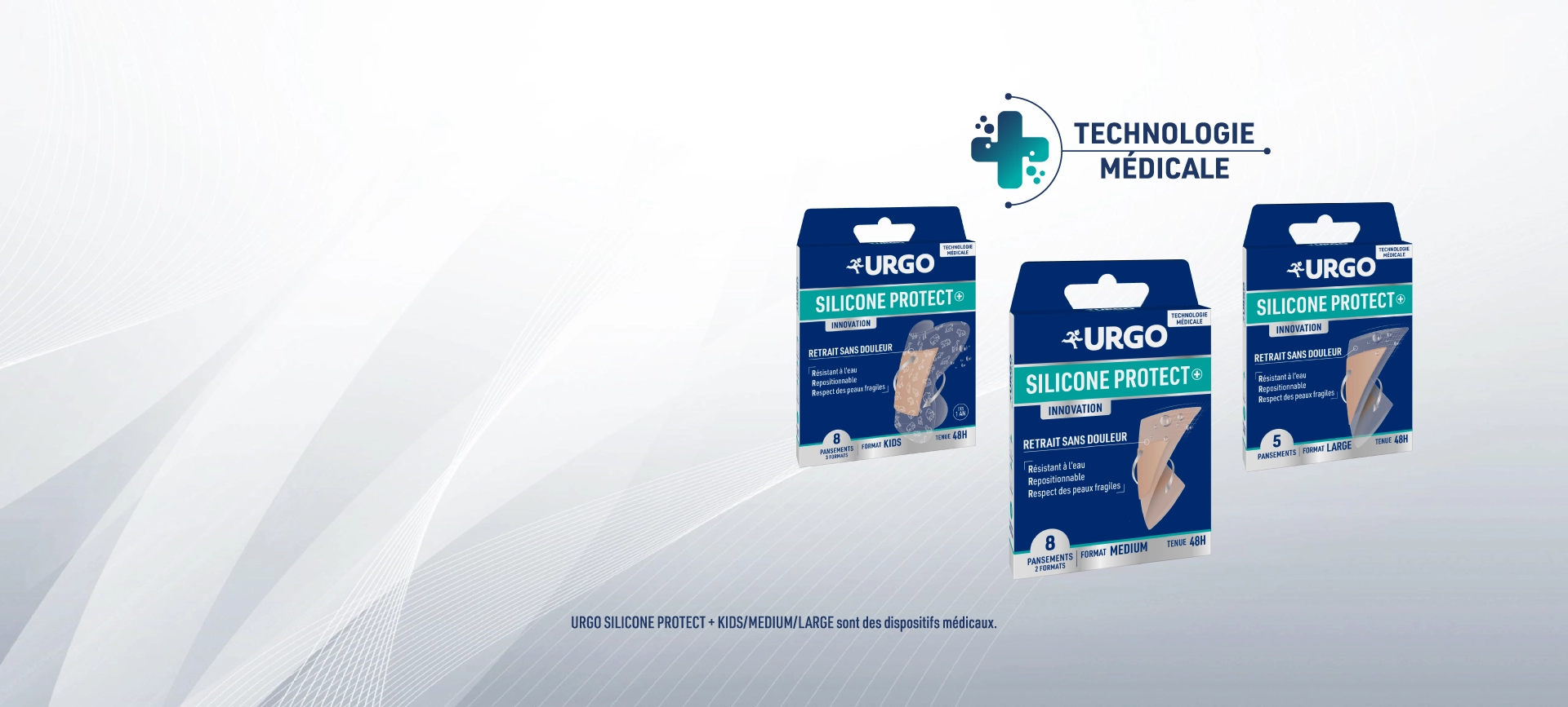 URGO silicone protect pansement silicone